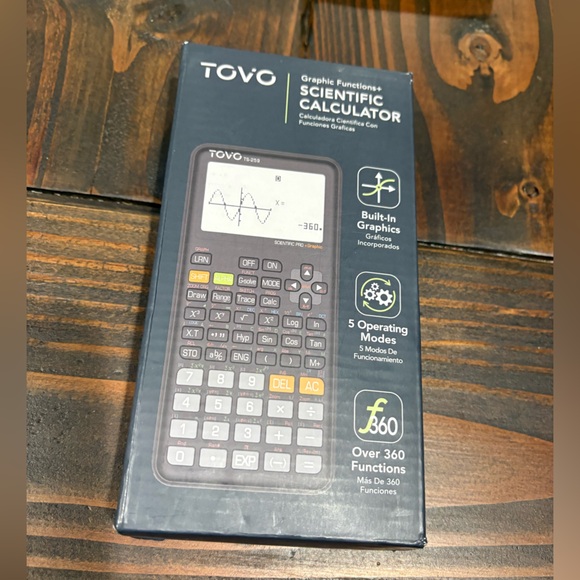 Tovo Scientific Calculator with Graphing Functions - Picture 2 of 11